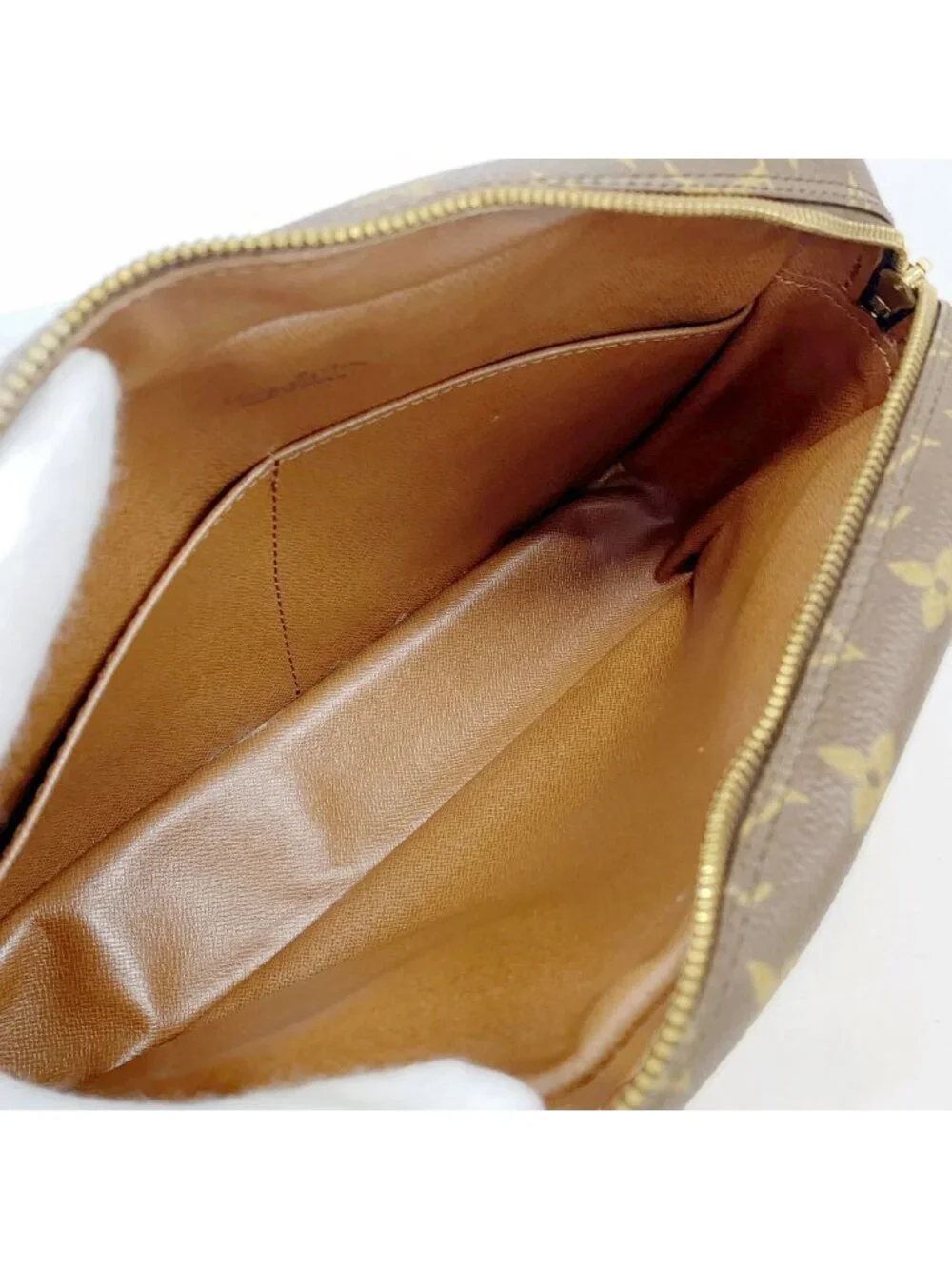 Louis Vuitton Clutch Monogram Compiegne 28 Brown